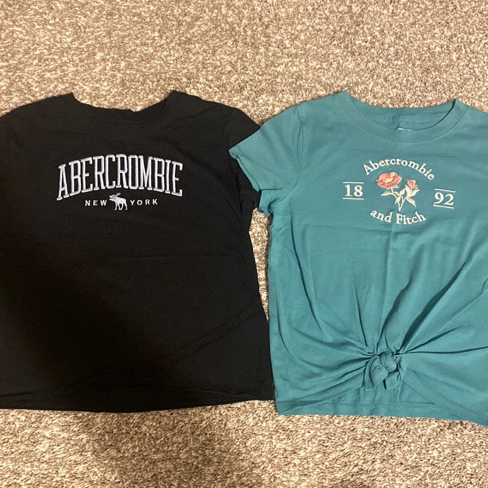 Girls Abercrombie shirts
